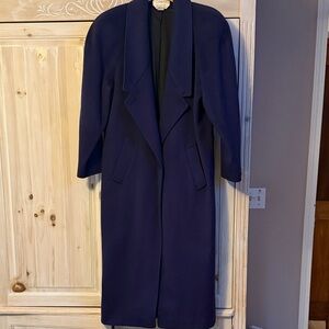 Elegant deep purple Women's Coat